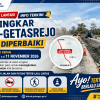 Jalur Lingkar Putat–Getasrejo Akan Diperbaiki, Pengguna Jalan Diimbau Tingkatkan Kewaspadaan